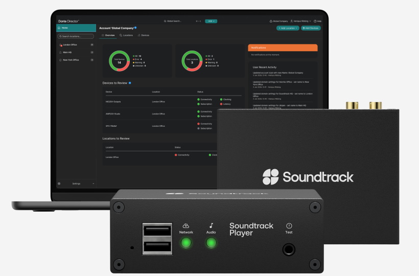 Soundtrack Audinate Partnership