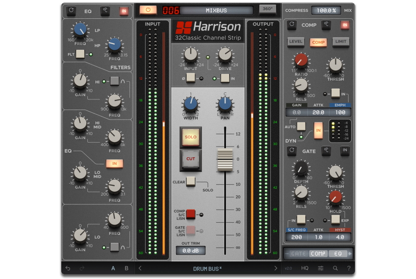 HarrisonAudio 32ClassicChannelStripV2