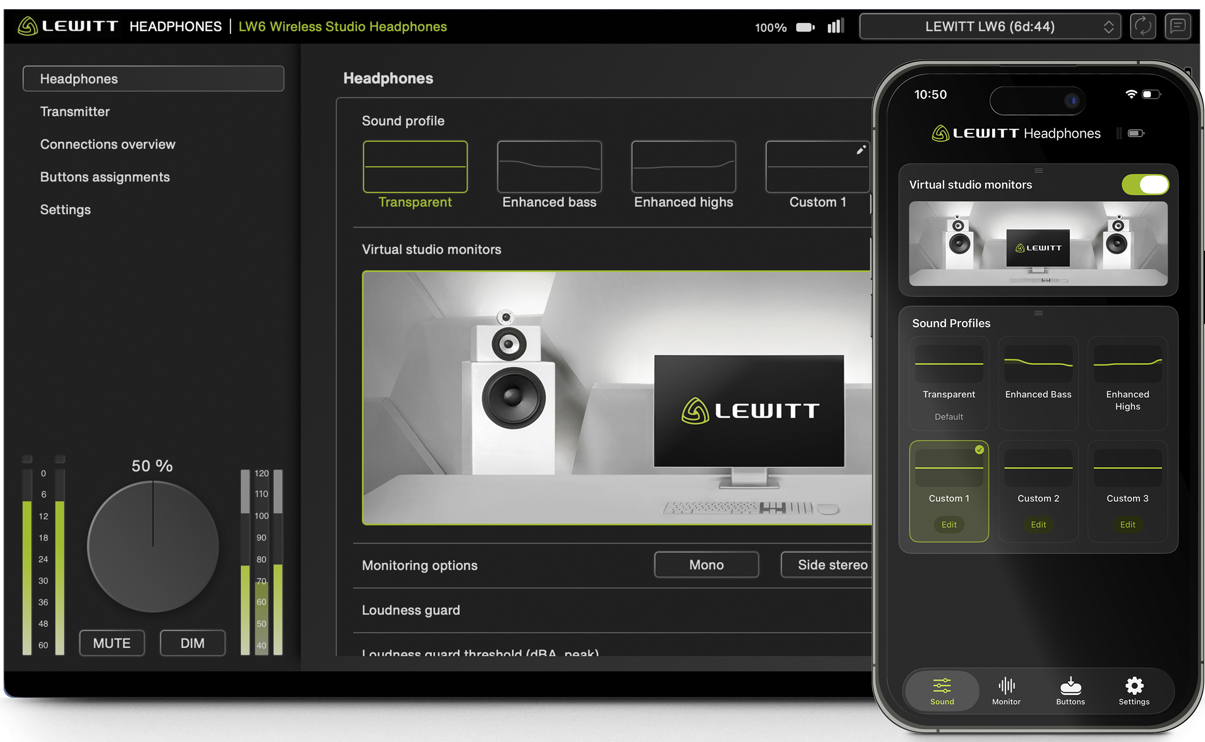 LEWITT LW6 software
