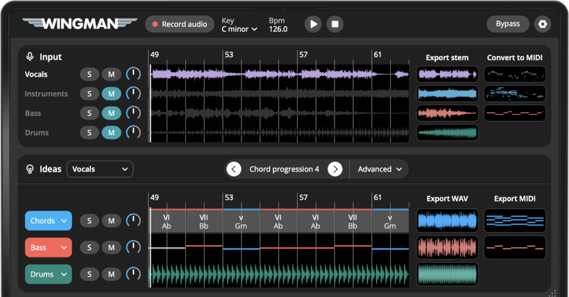 MixedINKey Wingman3 0 Interface