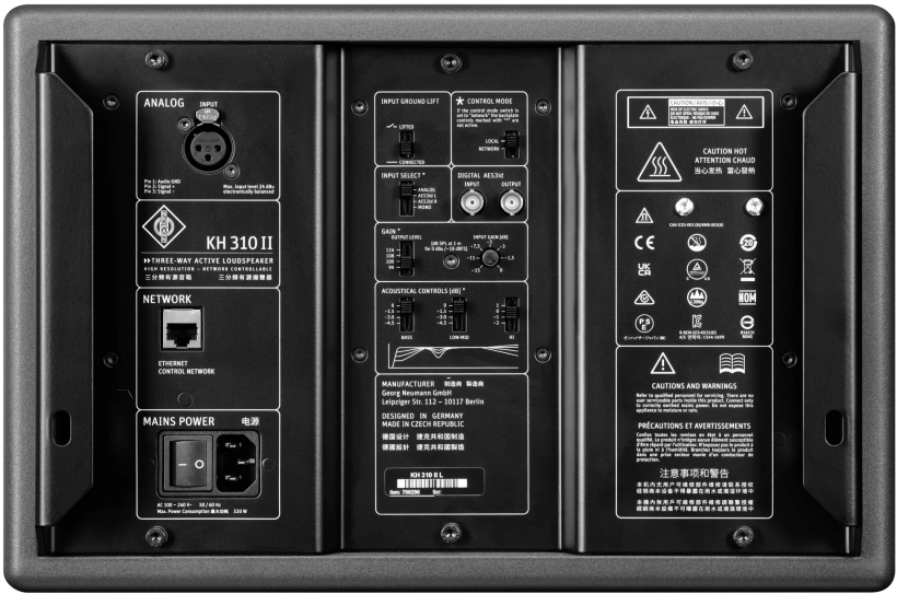 Neumann KH 310 II rear small