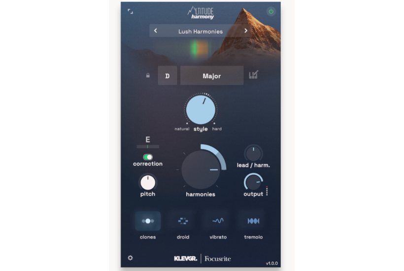 Klevgrand Focusrite AltitudeHarmony