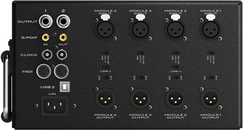 Aphex USB 500 Rack Rear