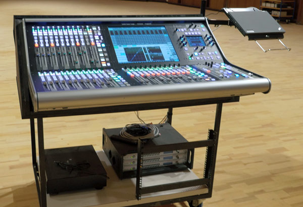 live console trolley