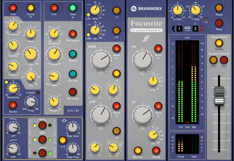 bx console Focusrite sc