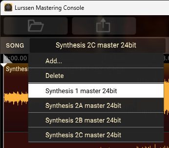 13 song select