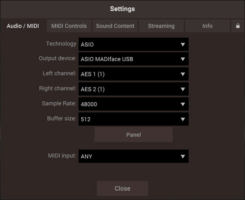 07 pref interface midi