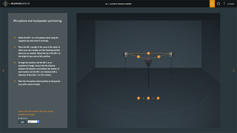 Neumann KH150 08 MA1 Measurement Screenshot