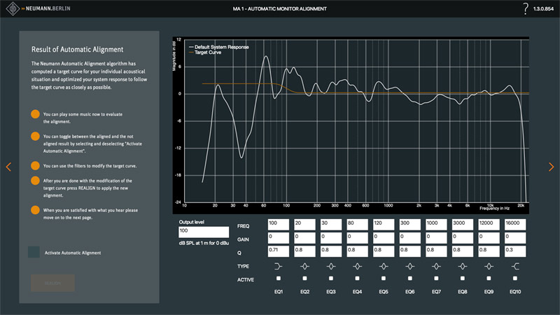 Neumann MA1 Software Step6 Compare Original