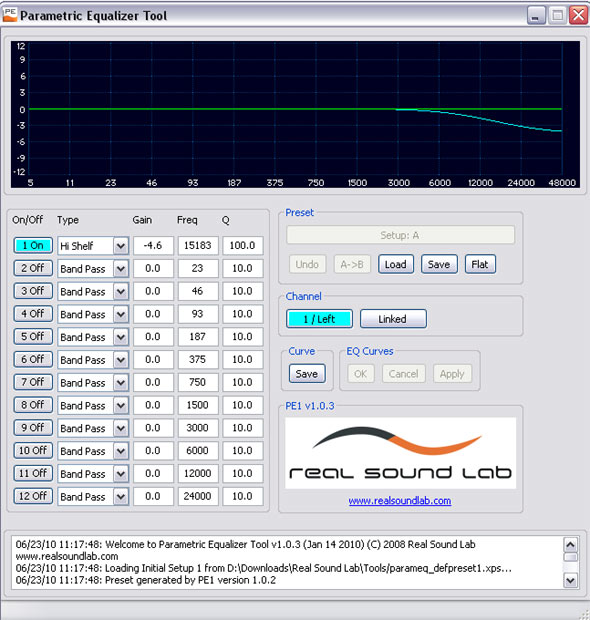 Parametric-EQ-Screenshot