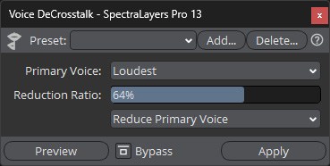 modul voice decrosstalk
