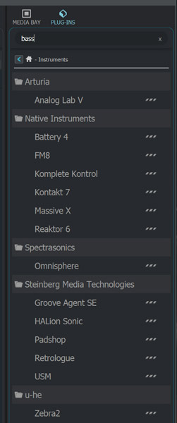 media plugins