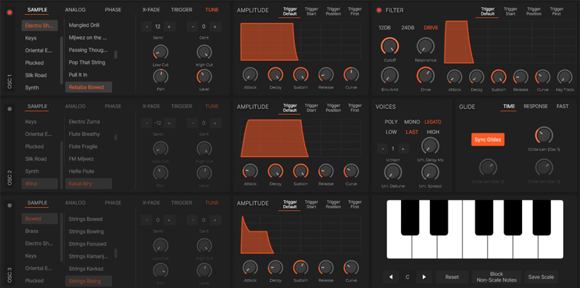 13 synth