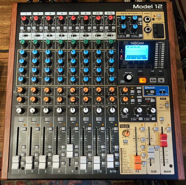 tascam model12 front1k