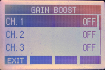 tascam model12 gainboostk