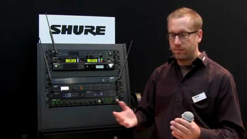 Shure QLX D digitales Drahtlosmikrofonsystem Preview