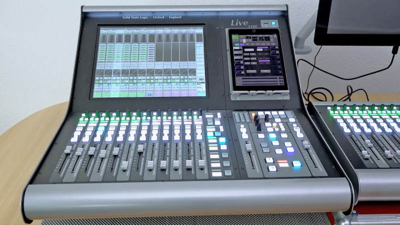 SSL L100 Live Konsole Preview